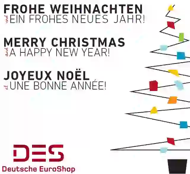 Frohe Weihnachten und ein frohes neues Jahr! Merry Christmas and a Happy New Year! Joyeux noël et bonne année!